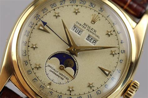 rolex 6062 triple date moonphase|rolex moonphase.